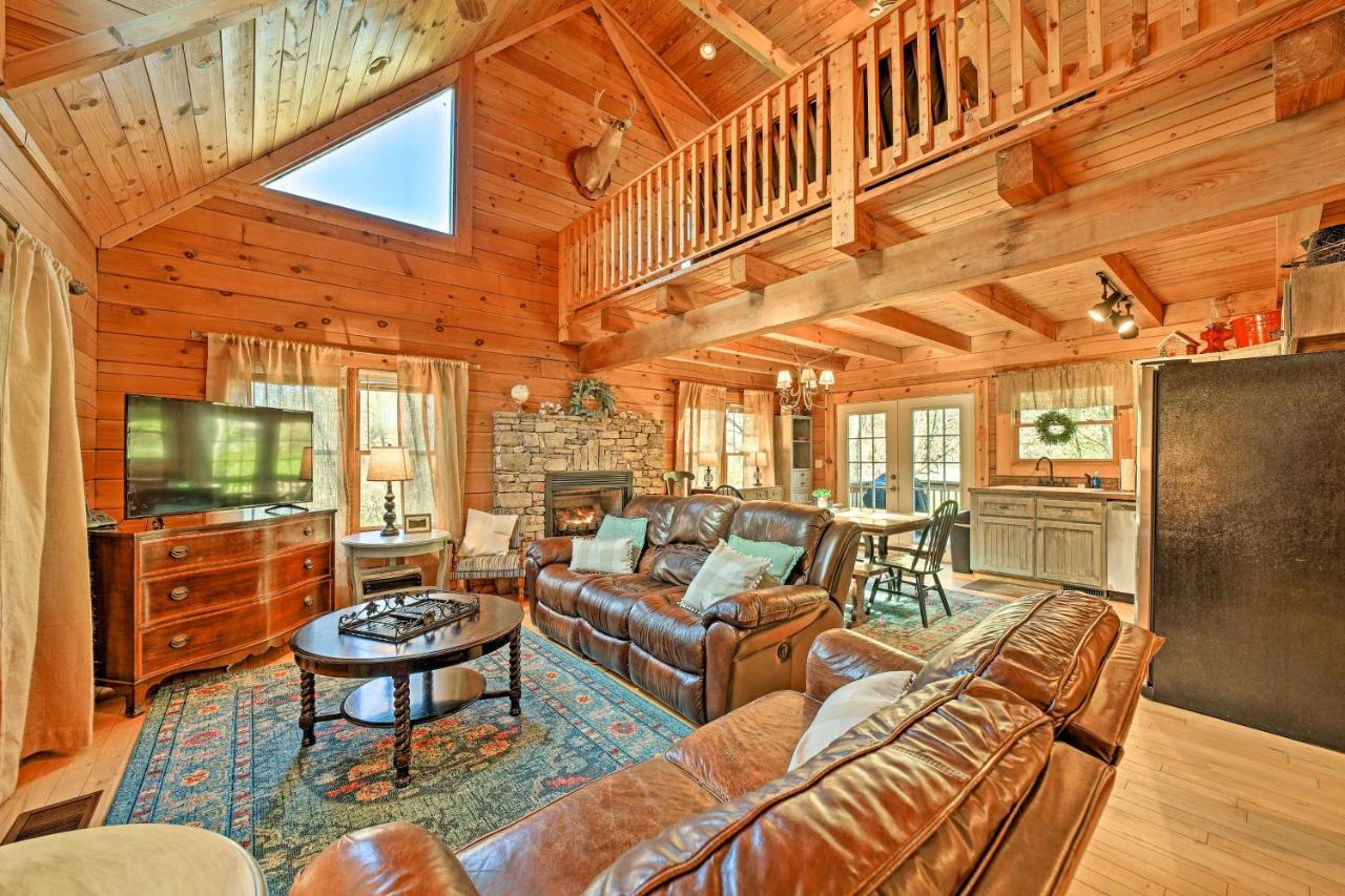 Creekside Bryson City Cabin With Private Hot Tub Ngoại thất bức ảnh