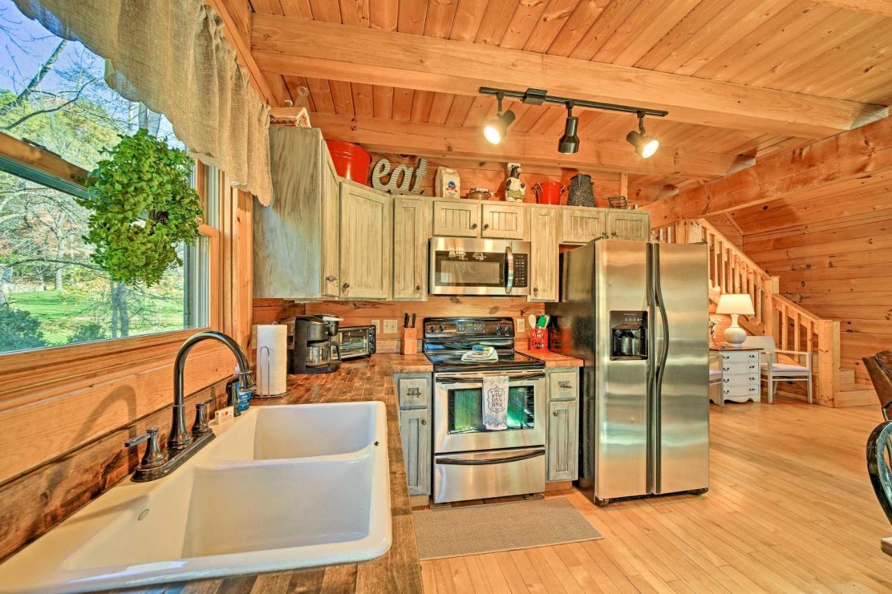 Creekside Bryson City Cabin With Private Hot Tub Ngoại thất bức ảnh