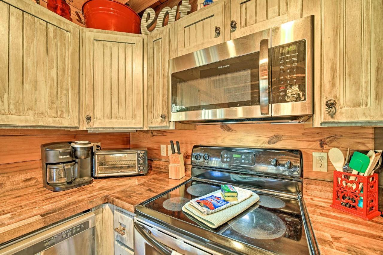 Creekside Bryson City Cabin With Private Hot Tub Ngoại thất bức ảnh