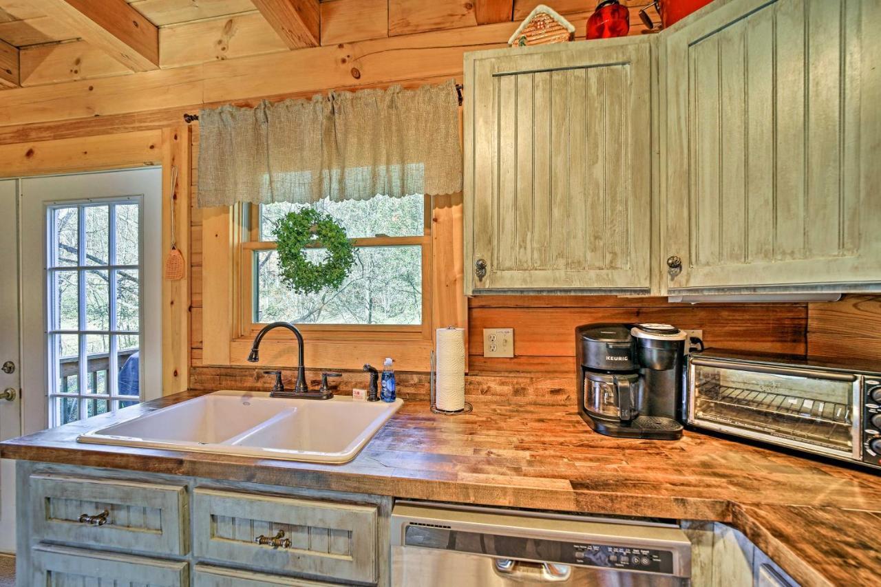 Creekside Bryson City Cabin With Private Hot Tub Ngoại thất bức ảnh