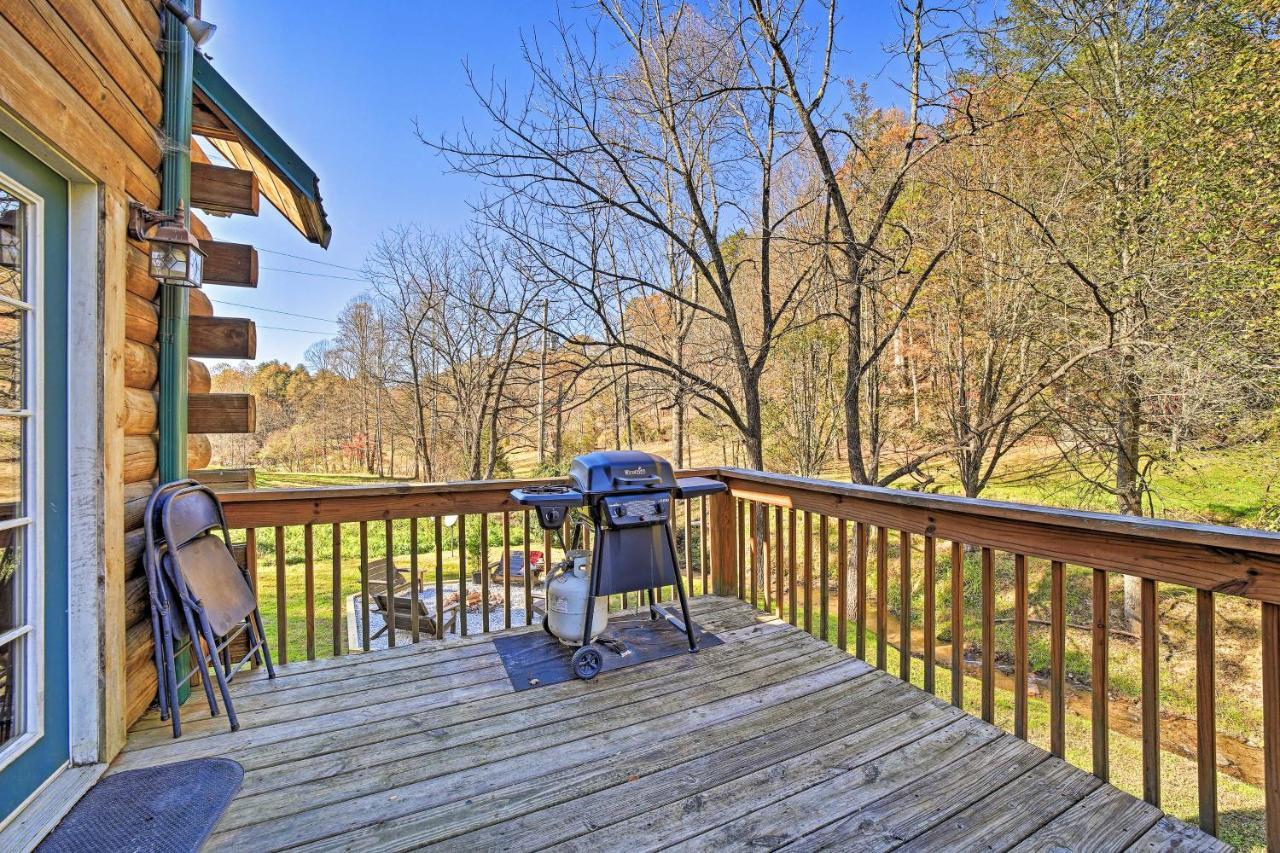 Creekside Bryson City Cabin With Private Hot Tub Ngoại thất bức ảnh