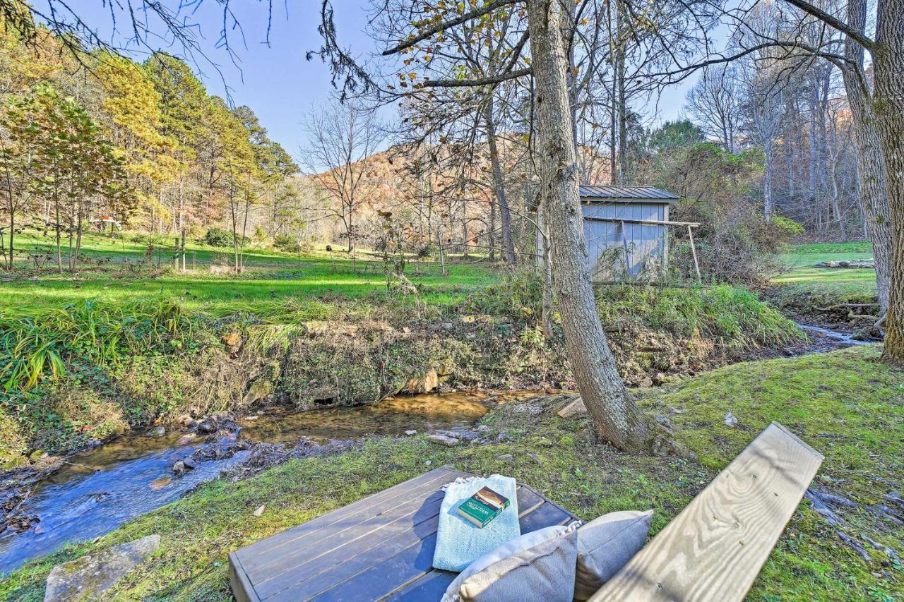 Creekside Bryson City Cabin With Private Hot Tub Ngoại thất bức ảnh