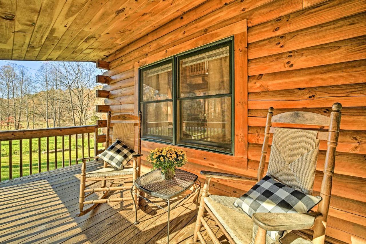 Creekside Bryson City Cabin With Private Hot Tub Ngoại thất bức ảnh