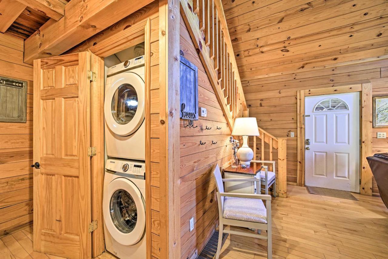 Creekside Bryson City Cabin With Private Hot Tub Ngoại thất bức ảnh
