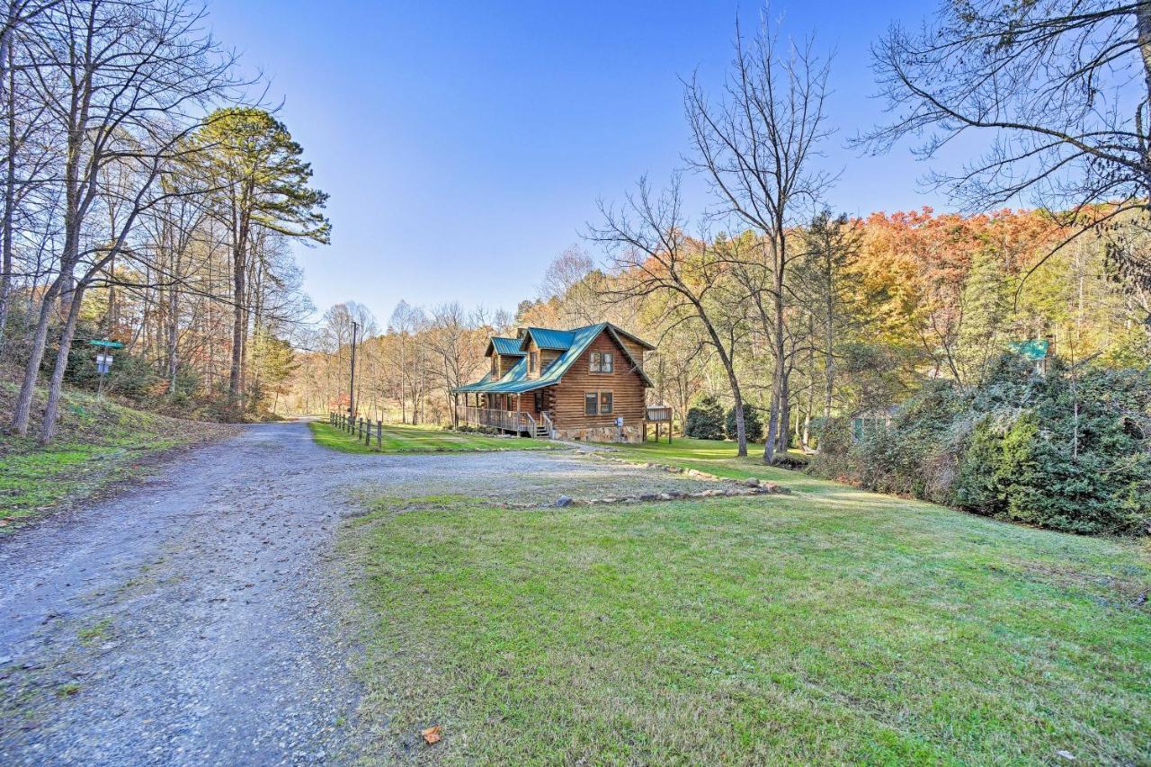 Creekside Bryson City Cabin With Private Hot Tub Ngoại thất bức ảnh