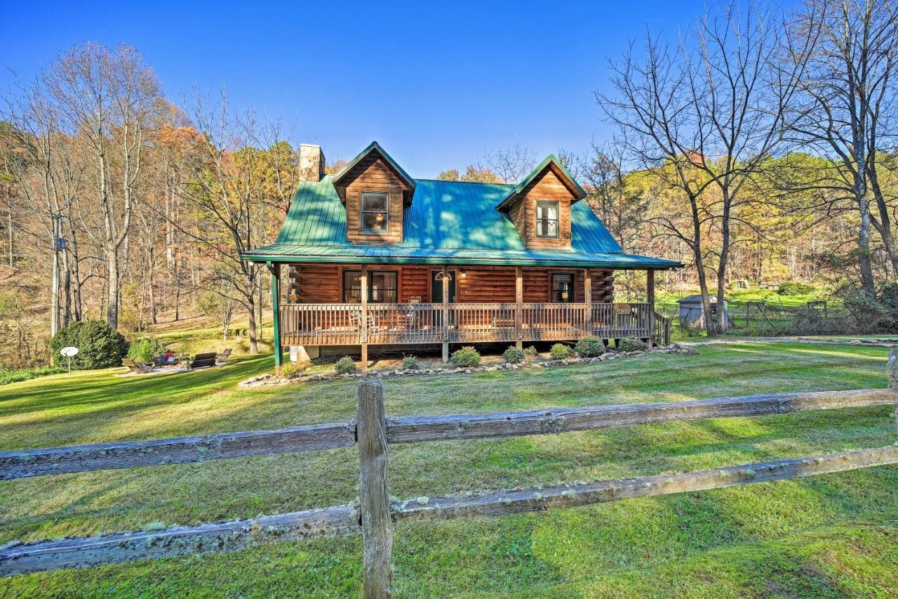 Creekside Bryson City Cabin With Private Hot Tub Ngoại thất bức ảnh